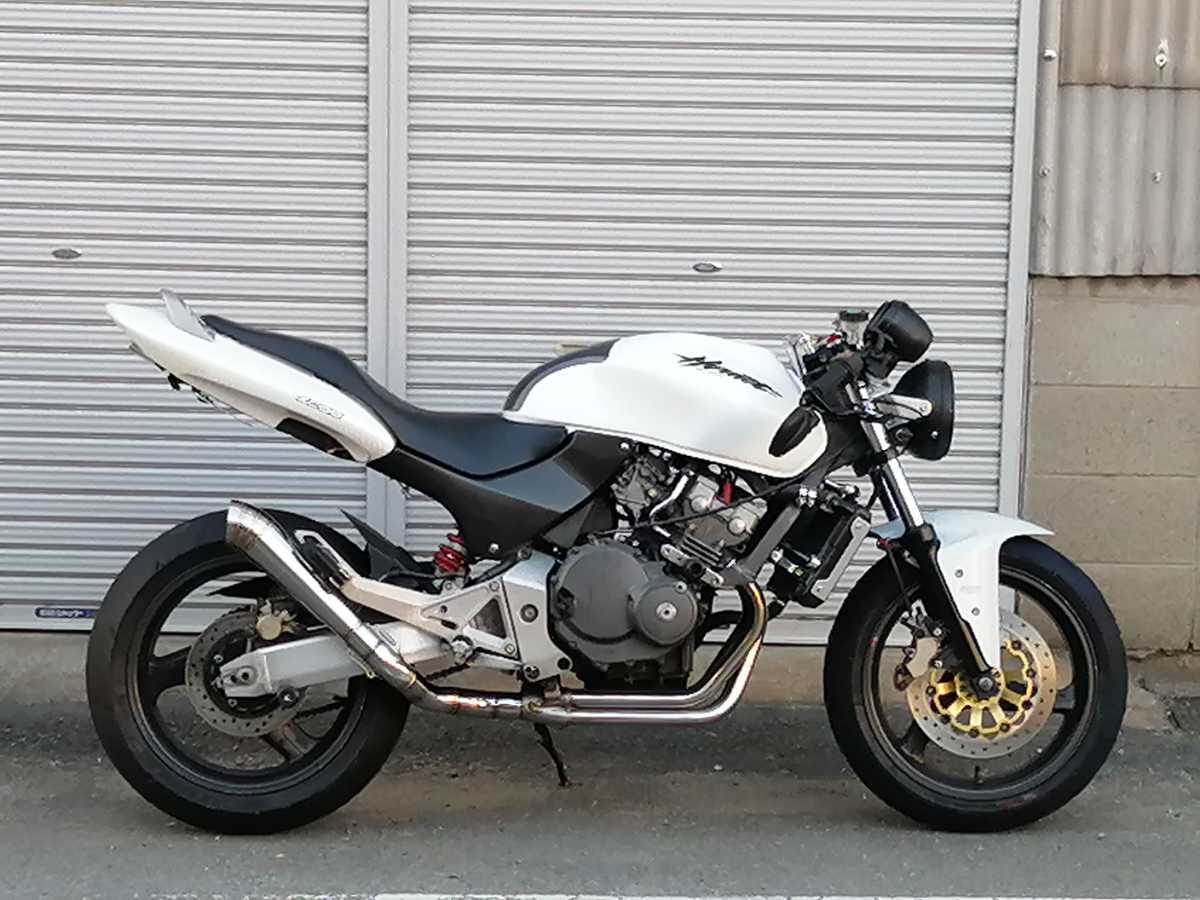 ホーネット 250 コニカルgp ダウンフルエキ マフラー (マフラー ホーネット 250 コニカルgp ダウンフルエキ マフラー (マフラー