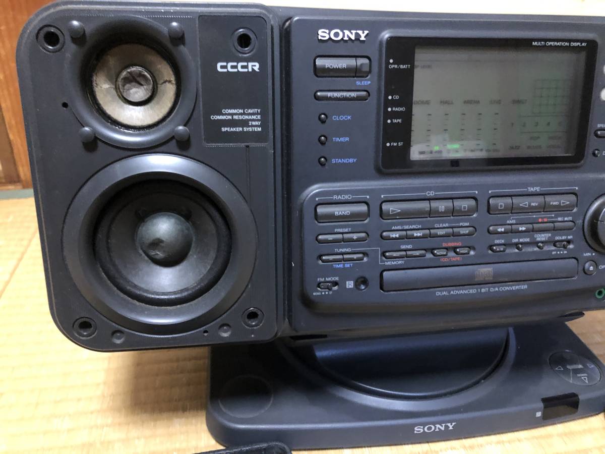 SONY ZS-7/SWV-1 CDラジカセ ジャンク(ラジカセ)｜売買された