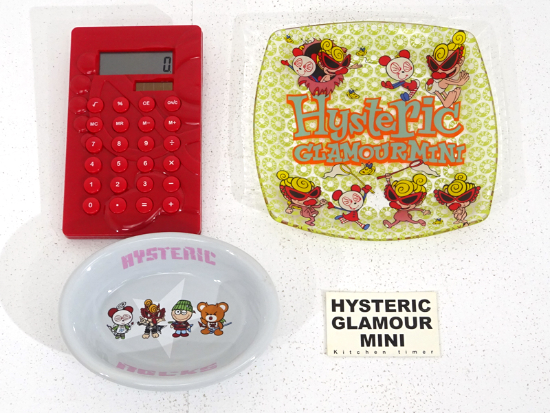 ☆ジャンク☆HYSTERIC MINI (ヒステリックミニ) 貯金箱 電卓 食器など 