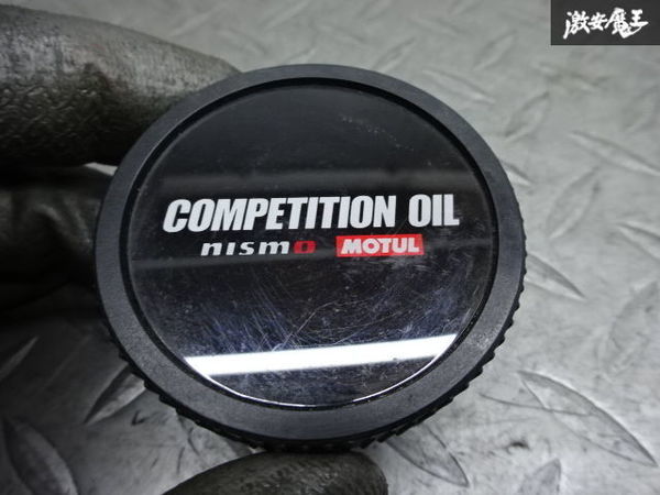 | ニスモ CRS NISMO オイルフィラーキャップ 希少 BNR34 : - RB26 非売品 BCNR33 BNR32 未使用 モチュール -ニスモ大森ファクトリーの中古品