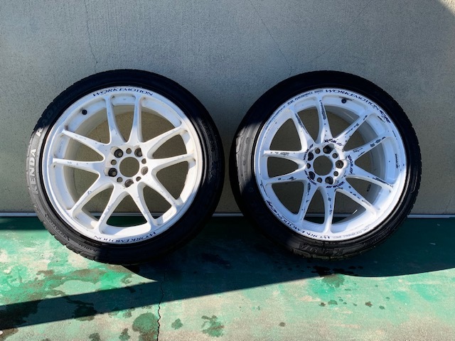 WORK EMOTION CR KAI ワーク エモーション CR改 2本 18インチ 9.5J +  