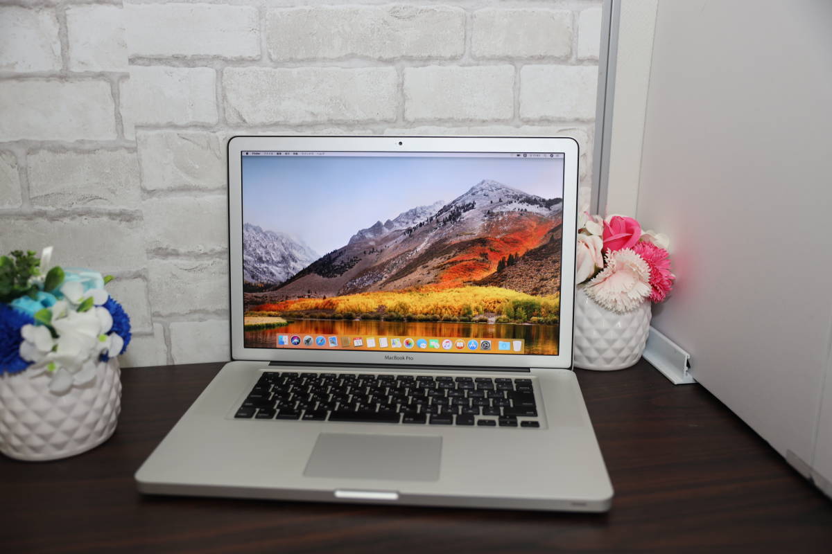 MacBook Pro (15-inch， Early 2011) カスタマイズ macOS High Sierra 