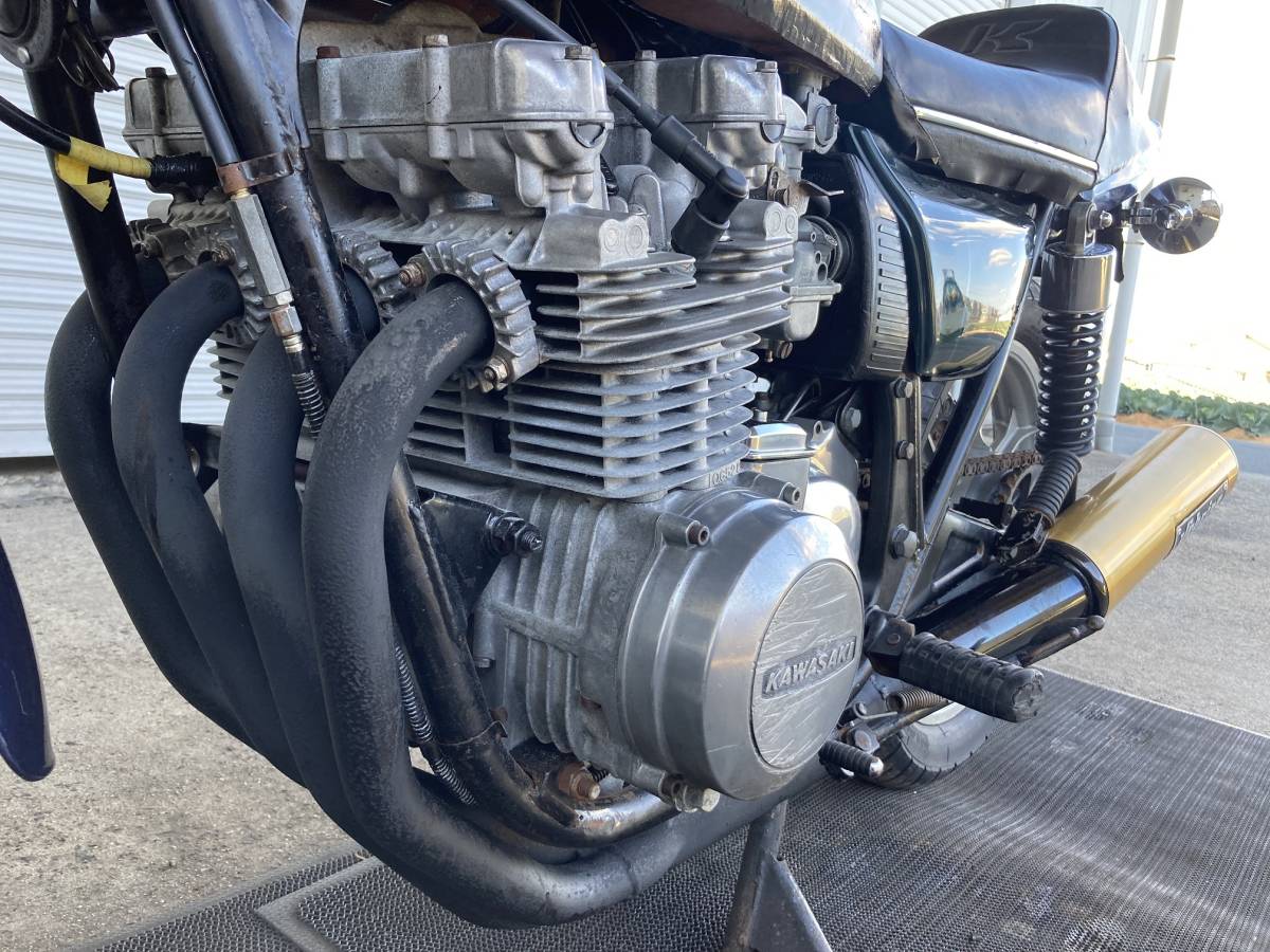 Z650 ザッパー KZ650C 1978年式 青19707 KAWASAKI エンジン始動確認済