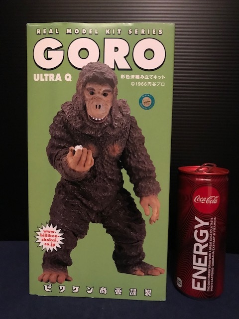 未使用！ビリケン商会「ウルトラQ ゴロー GORO」ソフビ製 彩色済組立  