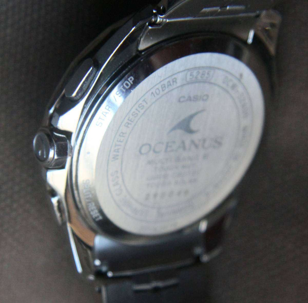 小さな難有・オシアナスマンタ・電波ソーラー・チタン・OCW-S2400-1AJF 