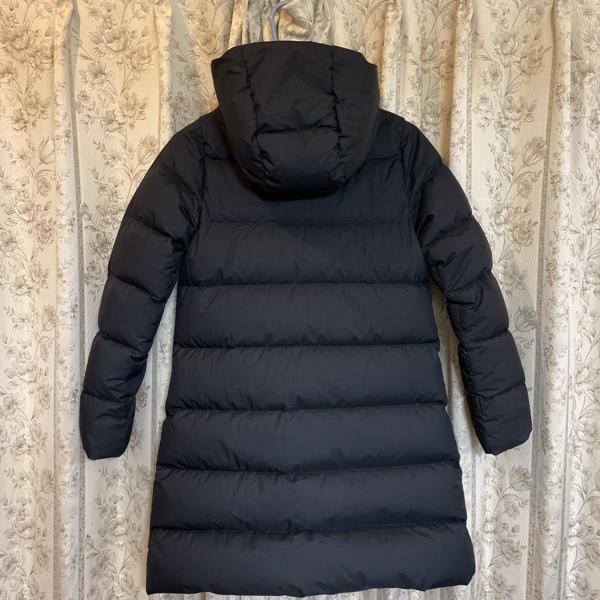 使用少】THE NORTH FACE ウインドストッパーダウンシェルコート S 