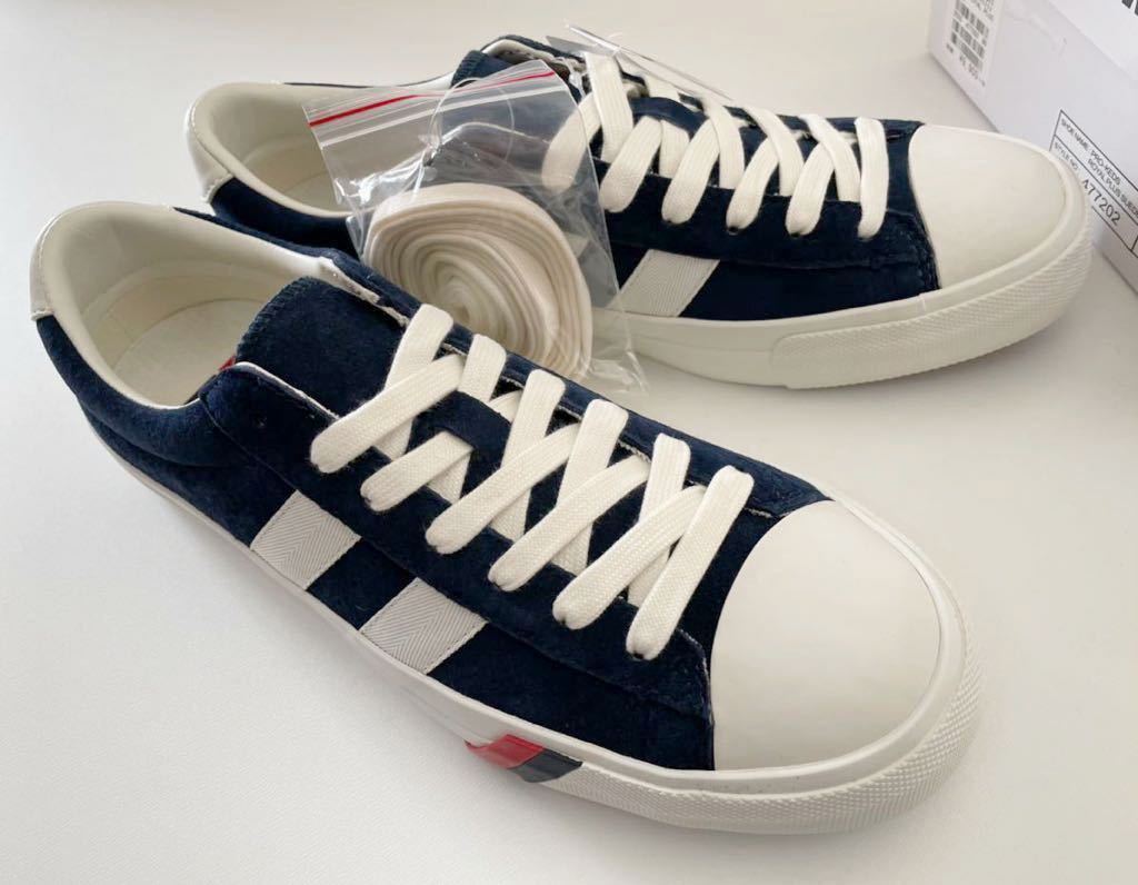 赤字超特価，得価 名作 PRO-Keds ROYAL PLUS NAVY プロケッズ ロイヤルプラス スエード ネイビー 紺 us 9.5 JP 27.5 箱付 正規品(27.5cm)｜売買されたオークション情報、yahooの商品情報をアーカイブ公開 - オークファン 27.5cm