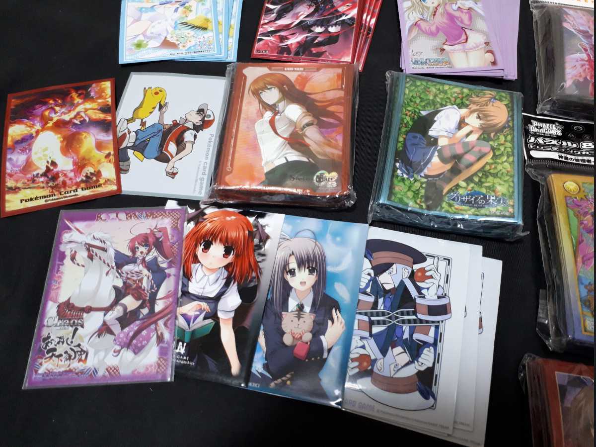 キャラクタースリーブ キャラスリ 色々 美少女系 など 大量まとめセット 島津澪 阿良々木 月火 ハナレ シュタインズゲート 他 トレーディングカードゲーム 売買されたオークション情報 Yahooの商品情報をアーカイブ公開 オークファン Aucfan Com