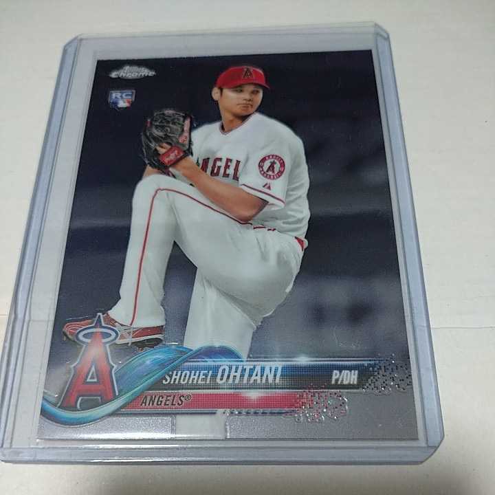 TOPPS CHROME 2018 大谷翔平 150 MLB ルーキーカード｜スポーツ