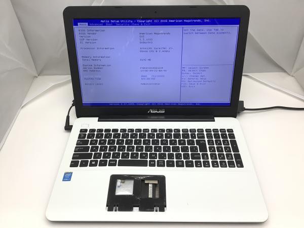 【正規品，最新作】 ジャンク ASUS X554LA-XX1287HS Core i7 5500U 2.4G 8G 750G(15インチ～)｜売買されたオークション情報、yahooの商品情報をアーカイブ公開 - オークファン ASUS