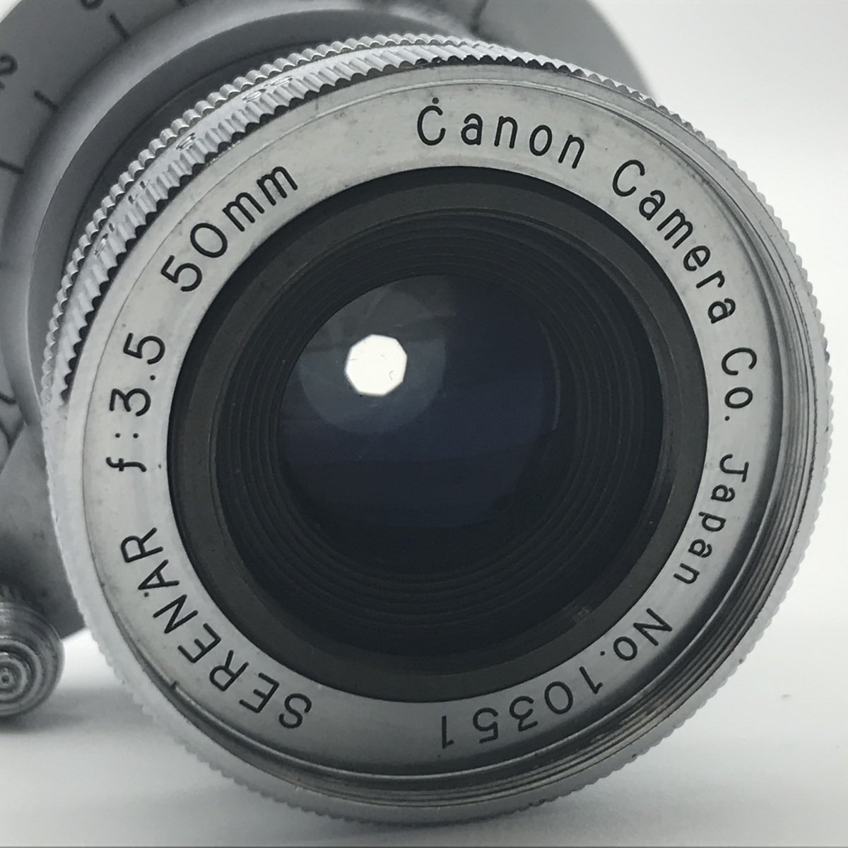 CANON SERENAR 50mm f3.5 キヤノン セレナー Lマウント レンジ