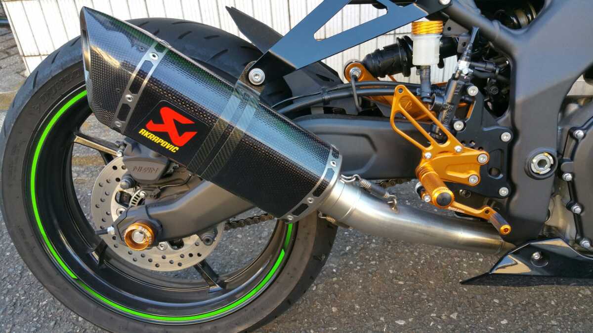 ZX-25R アクラポビッチ レーシングライン フルエキゾースト AKRAPOVIC