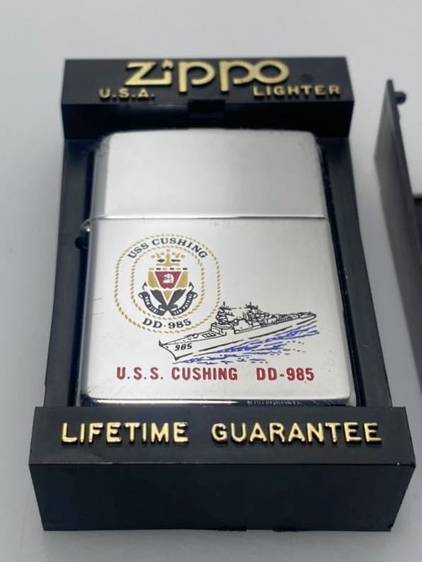 U.S.S. Cushing Vintage Z073 1998年 US Zippo U.S.S. CUSHING DD-985