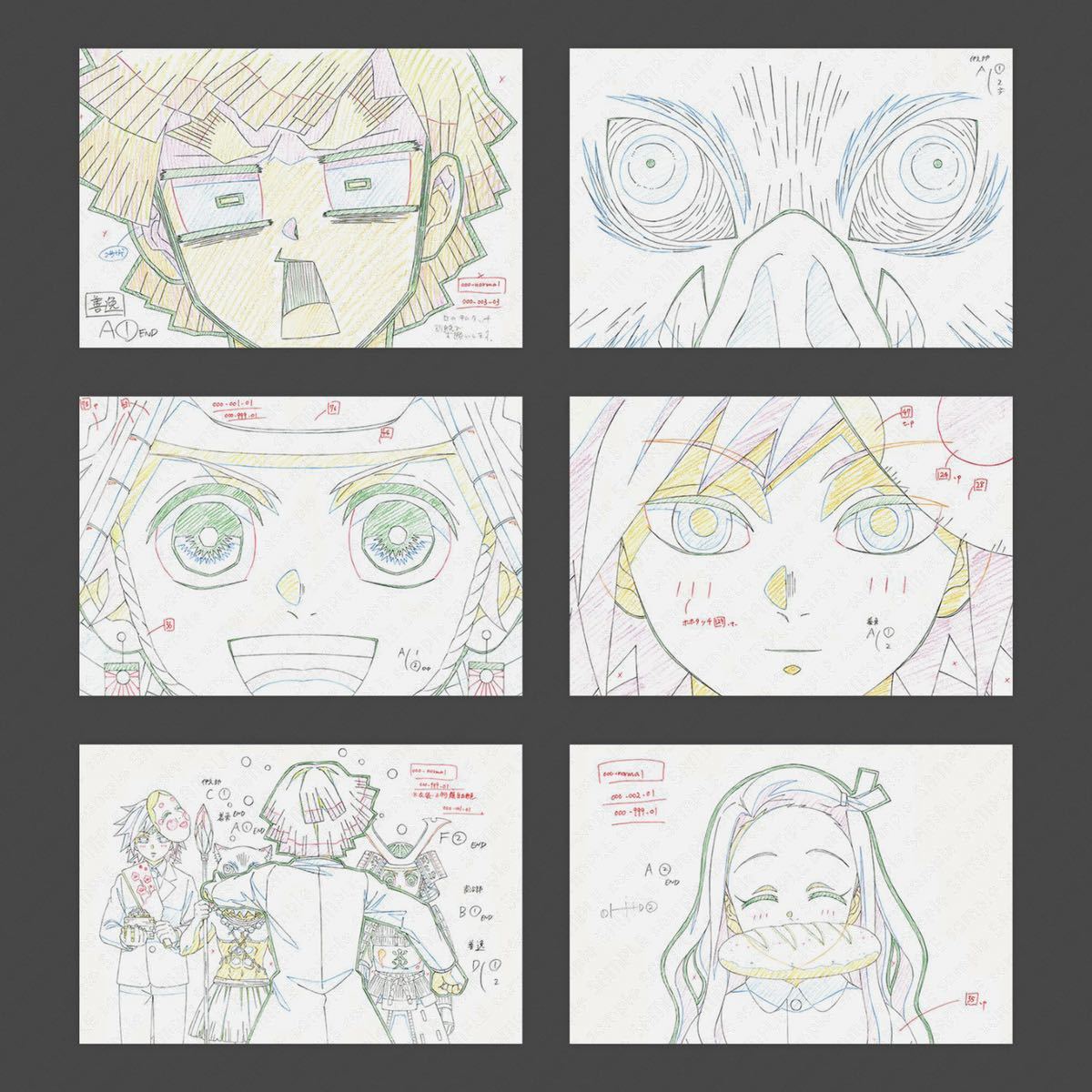 鬼滅の刃 キメツ学園 クリスマス編 ポストカードセット 鬼滅の刃 キメツ