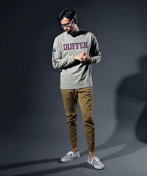 The DUFFER of ST.GEORGE】invidia Ⅳ ALPINE PANTS 立体構造