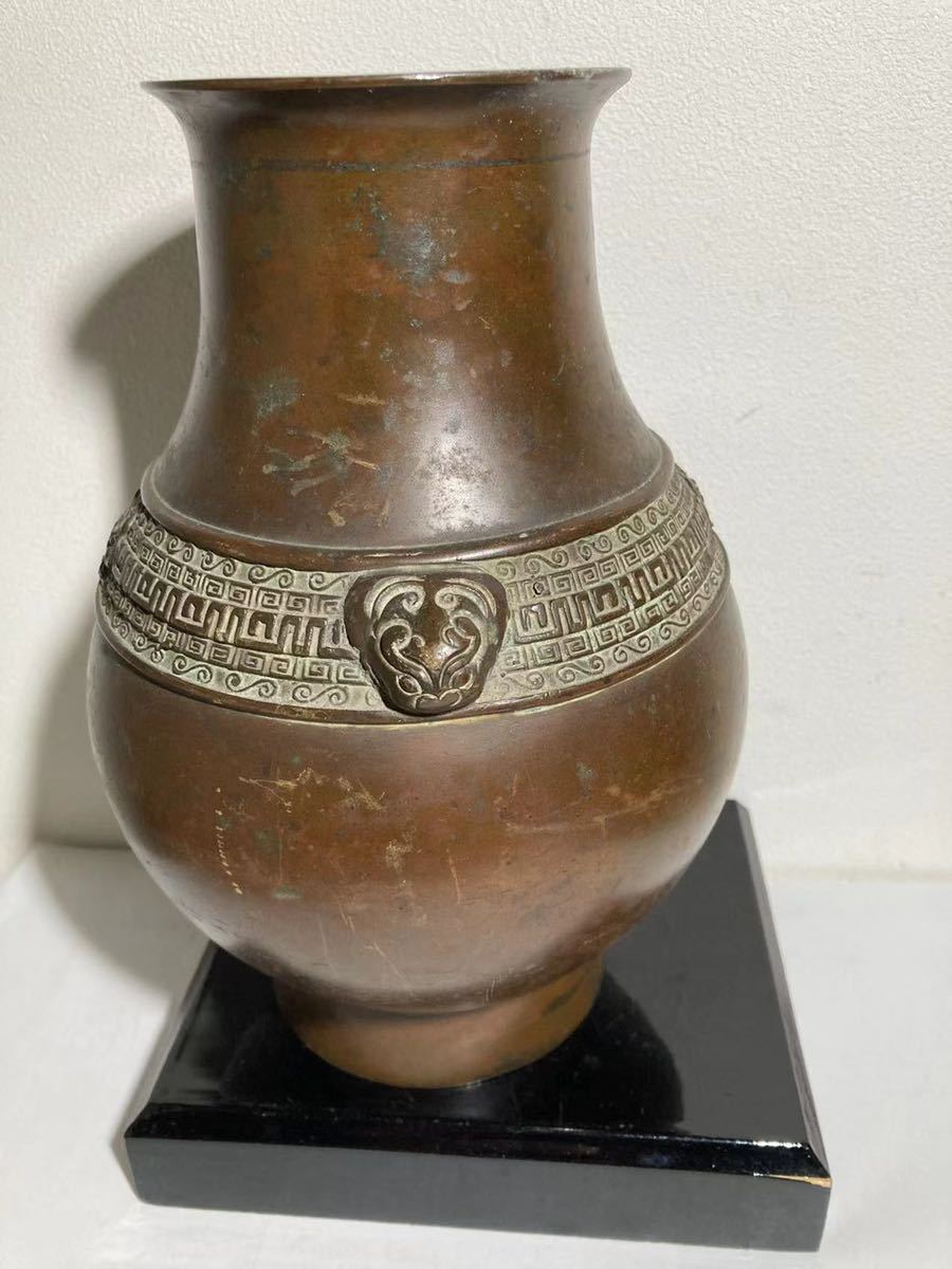 壺 です。 青銅器 年代物 の 振りまわさ 骨董 骨董品