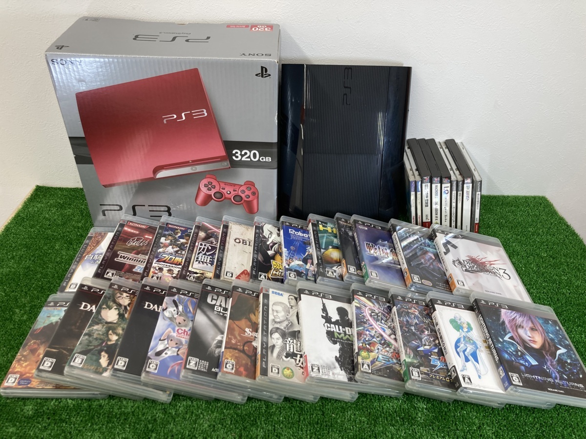 数量限定，SALE 藤沢店 現状品 F‐1275 SONY ソニー プレイステーション PS3 ゲーム機本体 PS3 PS ソフト まとめ CECH-3000B CECH-4200B(PS3本体)｜売買されたオークション情報、yahooの商品情報をアーカイブ公開 - オーク PS3本体