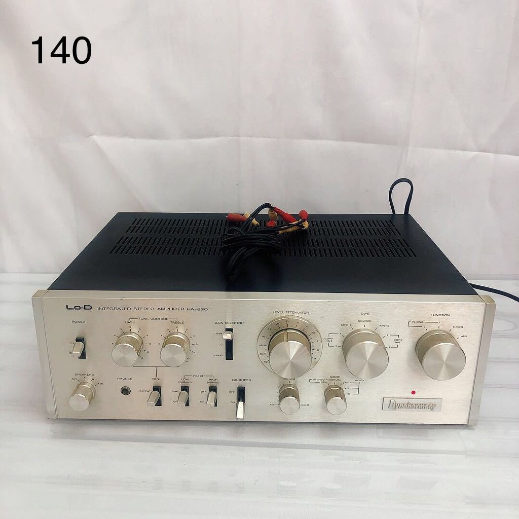 動作確認済】Lo-D HA-630 プリメインアンプ 日立 1970年代 HA-630