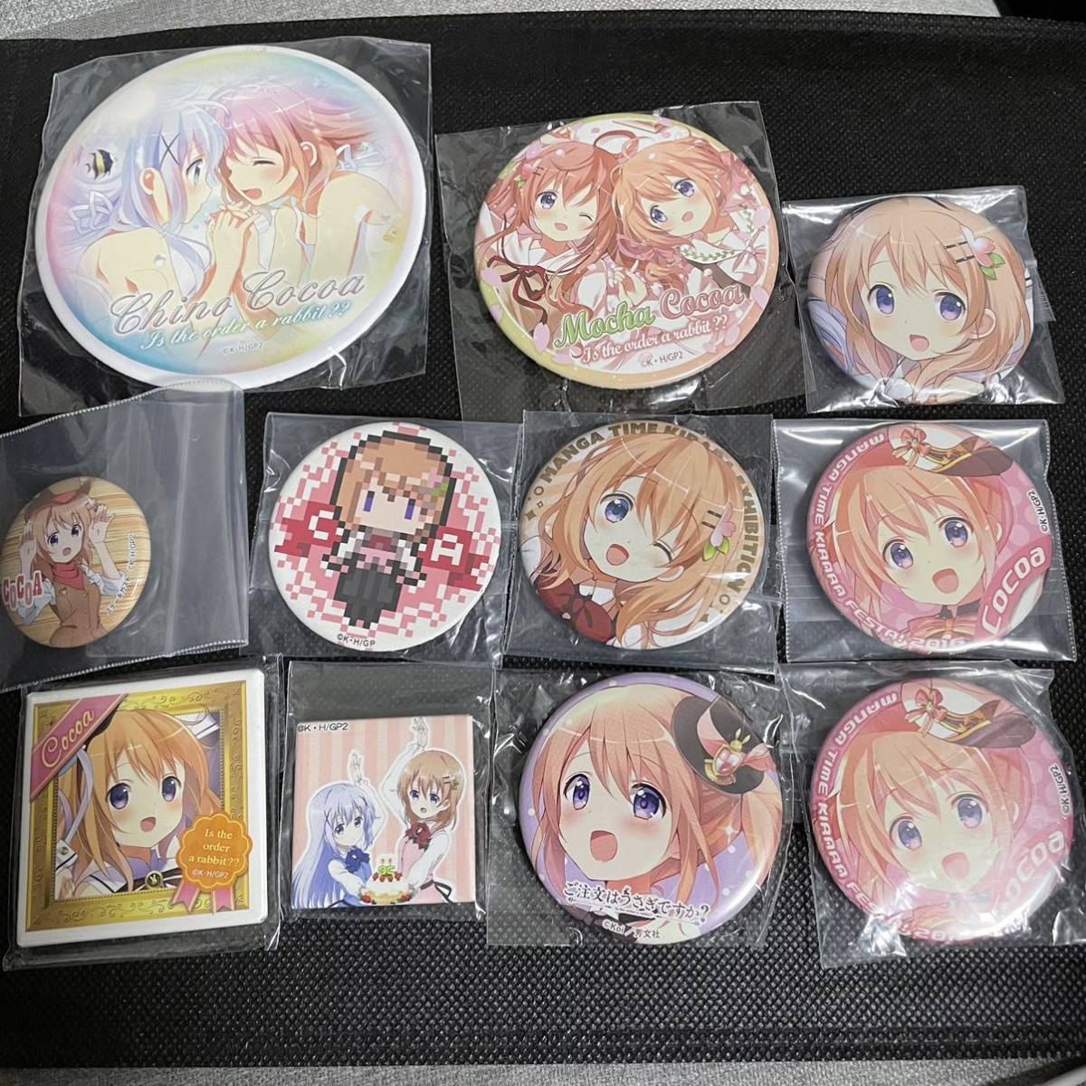缶バッジ きららフェスタ まんがタイムきらら 缶バッジの値段と価格 