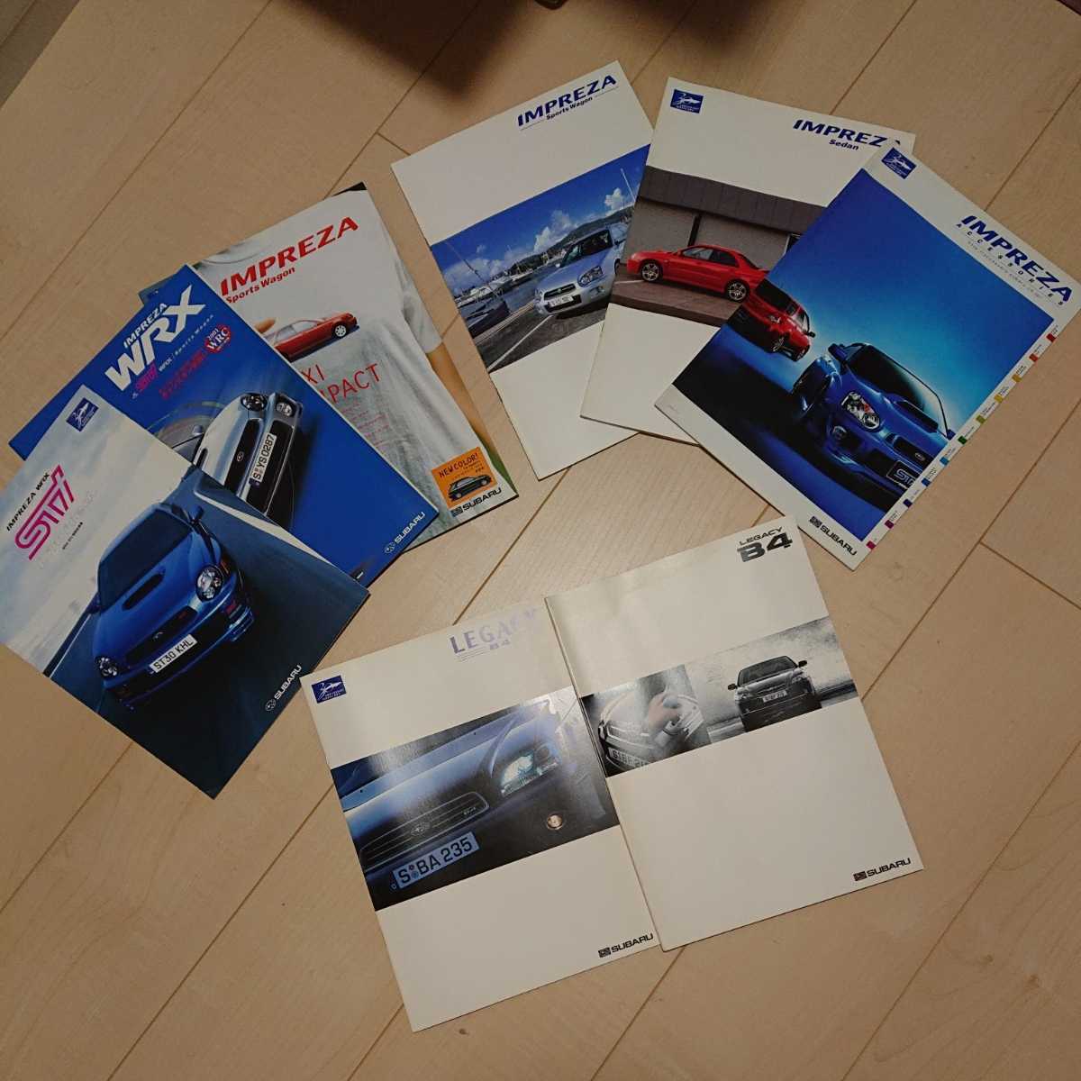 スバル インプレッサ レガシィ STI WRX カタログ アクセサリー