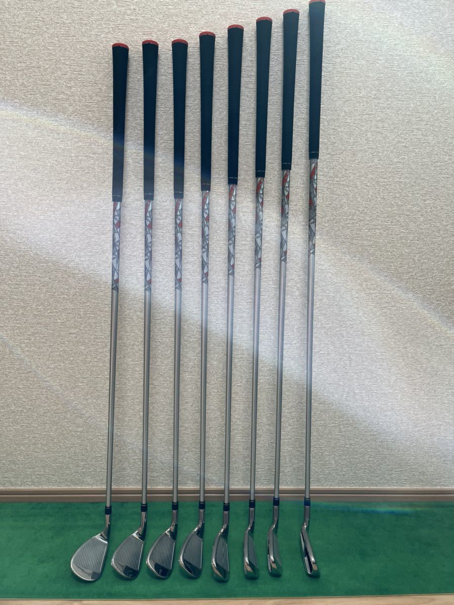 TaylorMade M6 テーラーメイド アイアン 8本セット M6 テーラーメイド