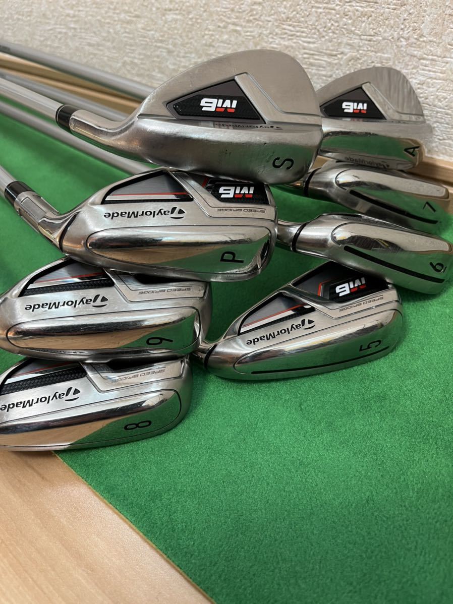 TaylorMade M6 テーラーメイド アイアン 8本セット M6 テーラーメイド