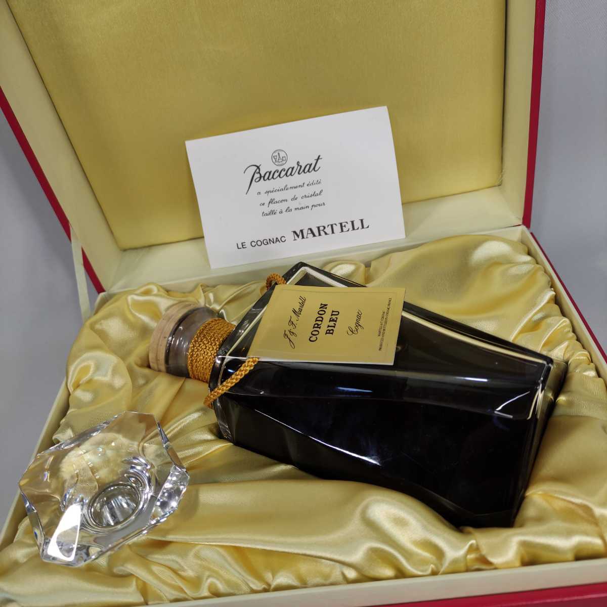 r144 マーテル コルドンブルー バカラボトル MARTELL CORDON BLEU