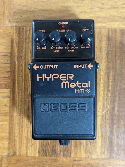 BOSS ⁄ HM-3 HYPER Metal | ディストーション・オーバー
