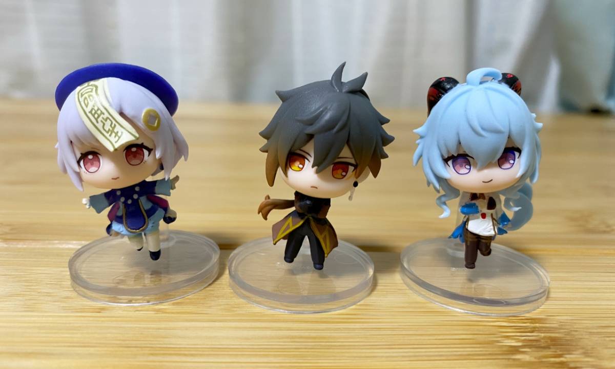原神 カプセルコレクションフィギュア vol.2 鍾離 甘雨 七七