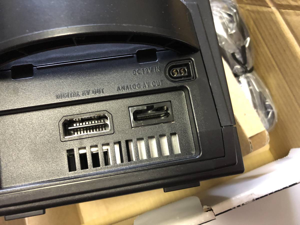 コントローラ欠品 ゲームキューブ本体 稼働時間少 黒 ブラック GC本体