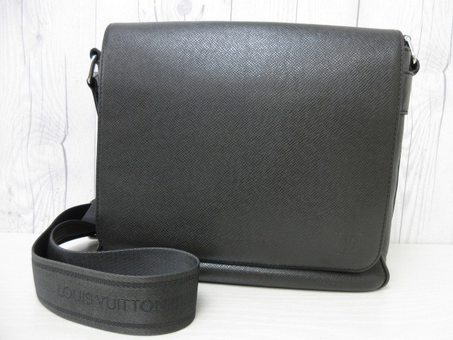 美品 LOUIS VUITTON ルイヴィトン タイガ ロマンPM ショルダーバッグ 