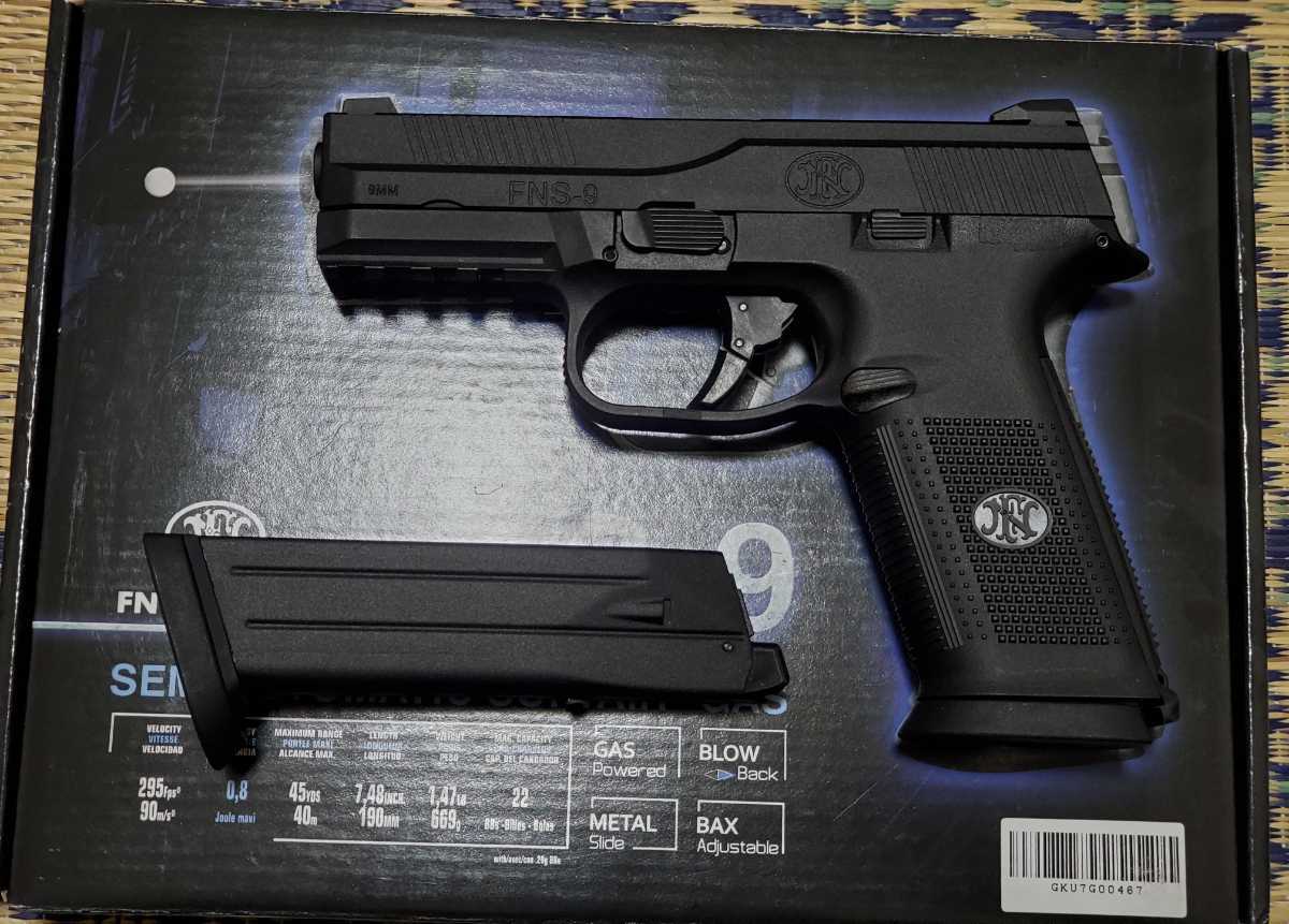  CyberGun/VFC FNS-9 JPver 予備マガジンつき(ガスガン)｜売買されたオークション情報、yahooの商品情報をアーカイブ公開 - オークファン ガスガン