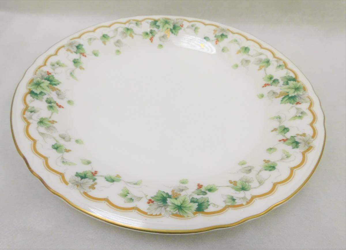 52066H☆美品 NARUMI CHINA ナルミチャイナ パーティセット ぶどう柄  