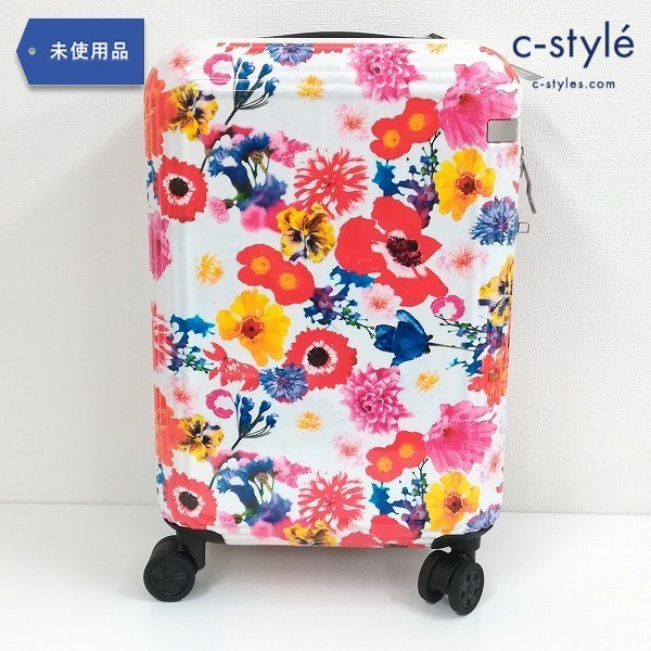 A156d [未使用品] 定価3.6万円 M / mika ninagawa ace リップルZ MN 35L キャリーバッグ 旅行 | キャリーケース G