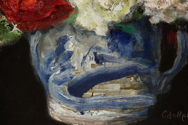 朝井閑右衛門 薔薇 絵画など美術品の販売と買取 東京・銀座 朝井閑右