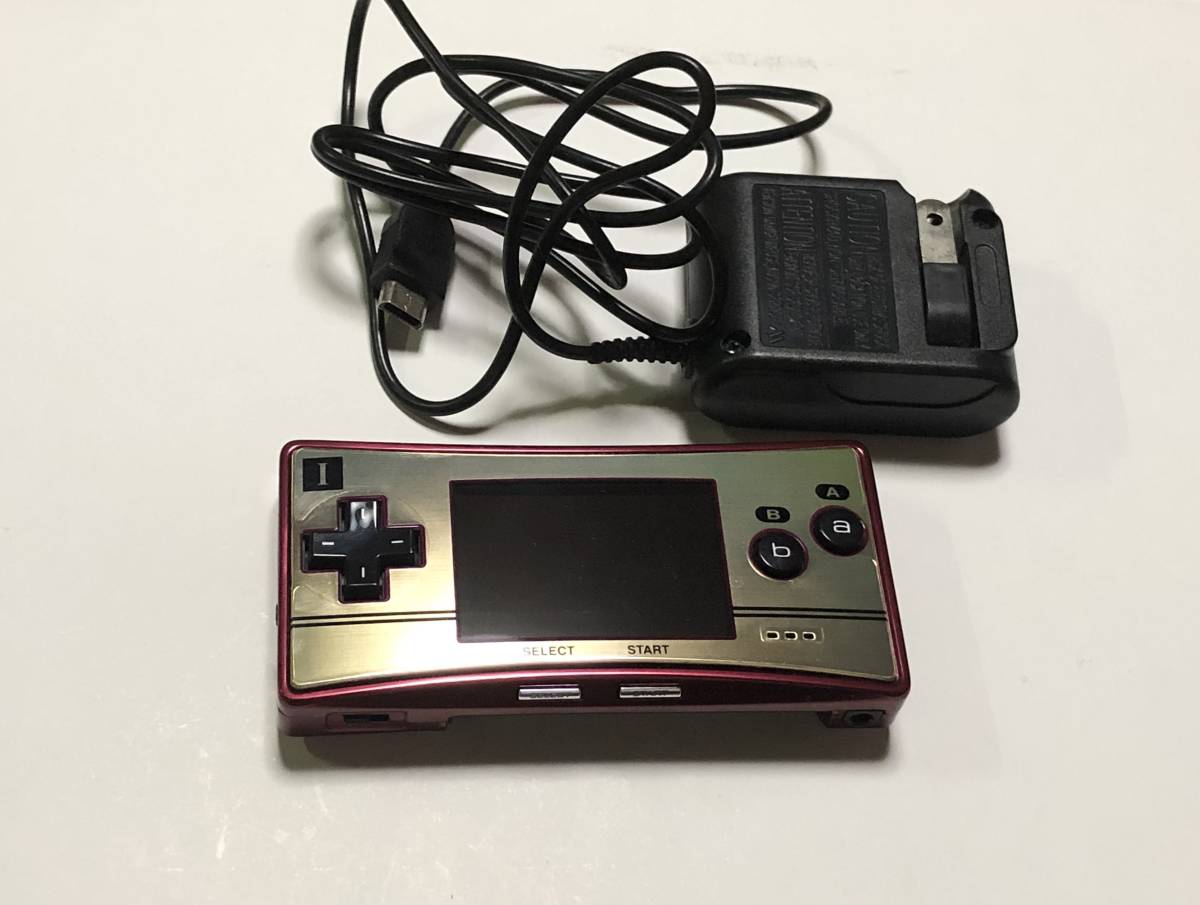 ゲームボーイミクロ ファミコンカラー 純正充電器、ソフト付 - メルカリ