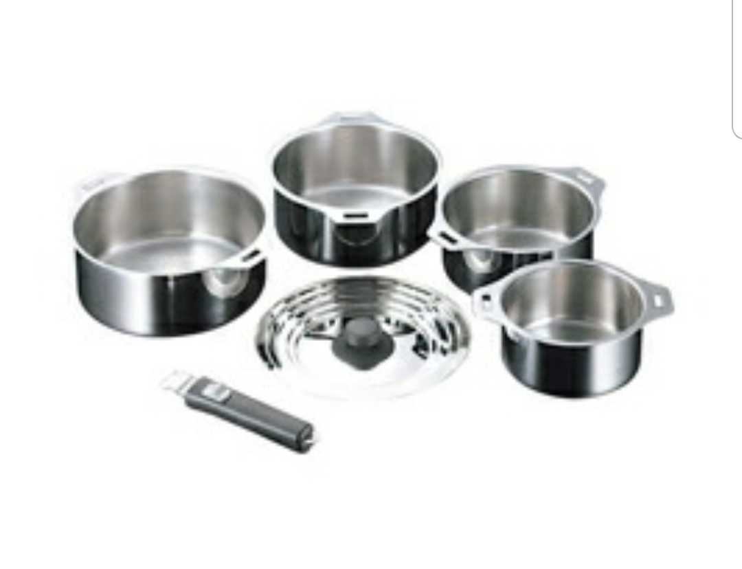 定番人気，限定セール フィットパン 鍋4点セット T41 オークス:キッチン用品 調理器具 両手鍋(両手鍋)｜売買されたオークション情報、yahooの商品情報をアーカイブ公開 - オークファン 両手鍋