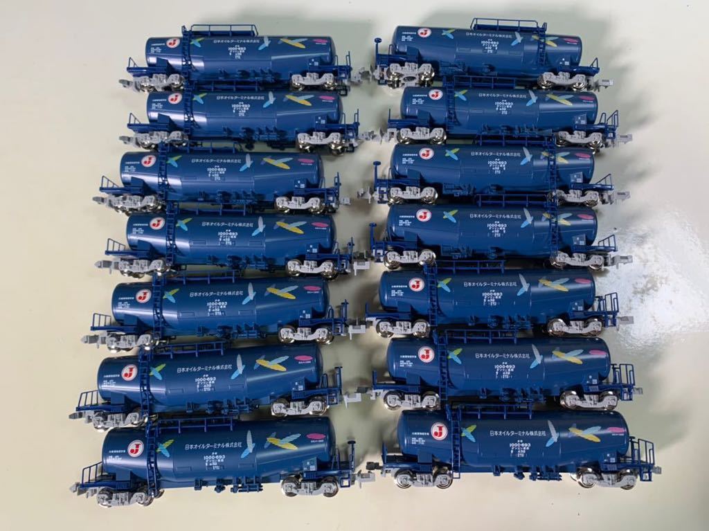 1円～】KATO タキ1000 日本オイルターミナル 矢羽 14両まとめて EH200