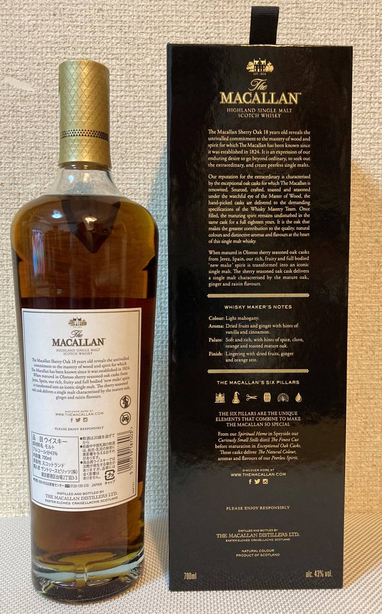未開栓】The MACALLAN ザ・マッカラン 18年 2021 ダブルカスク