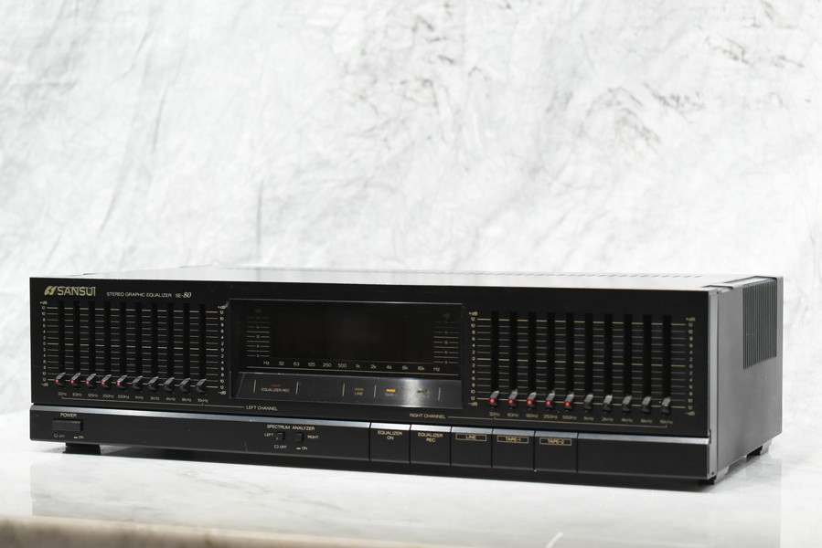 サンスイ SANSUI SE-80 グラフィックイコライザー オンライン