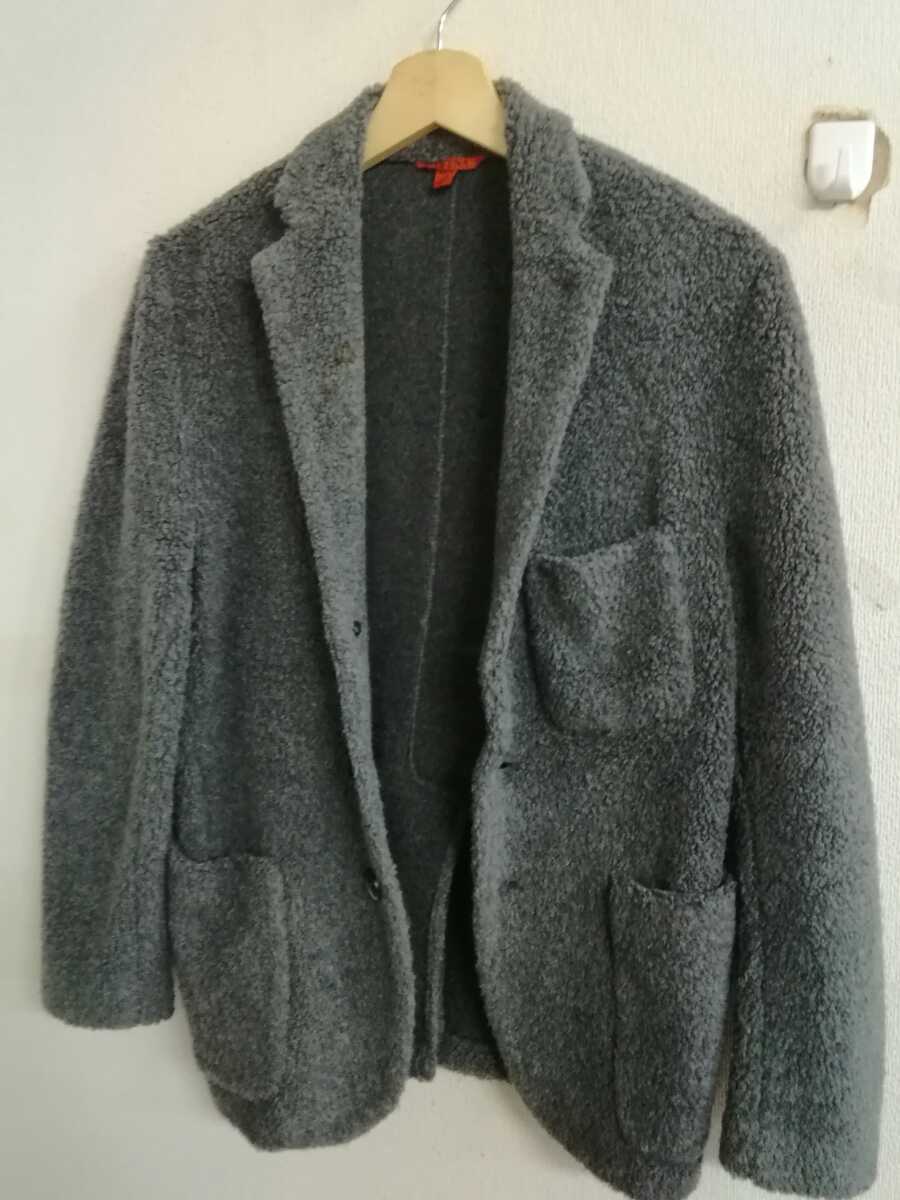 バレナ　イタリー製　ニットジャケット　S グレー