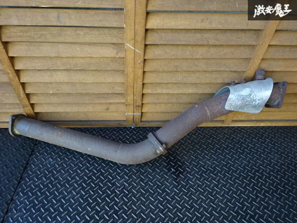 新品，人気 社外 FC3S RX-7 後期 T04Eタービン車 にて使用 フロントパイプ スチール 約76&phi; 棚F-1(触媒、エキマニ、フロントパイプ)｜売買されたオークション情報、yahooの商品情報をアーカイブ公開 - オー マツダ用