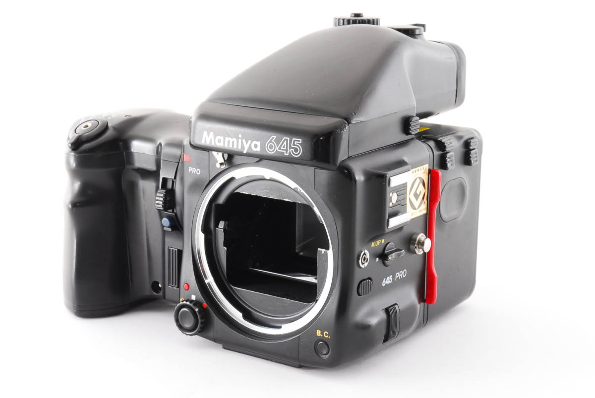 カメラ 完動品 Mamiya 645 1000S AEプリズム付