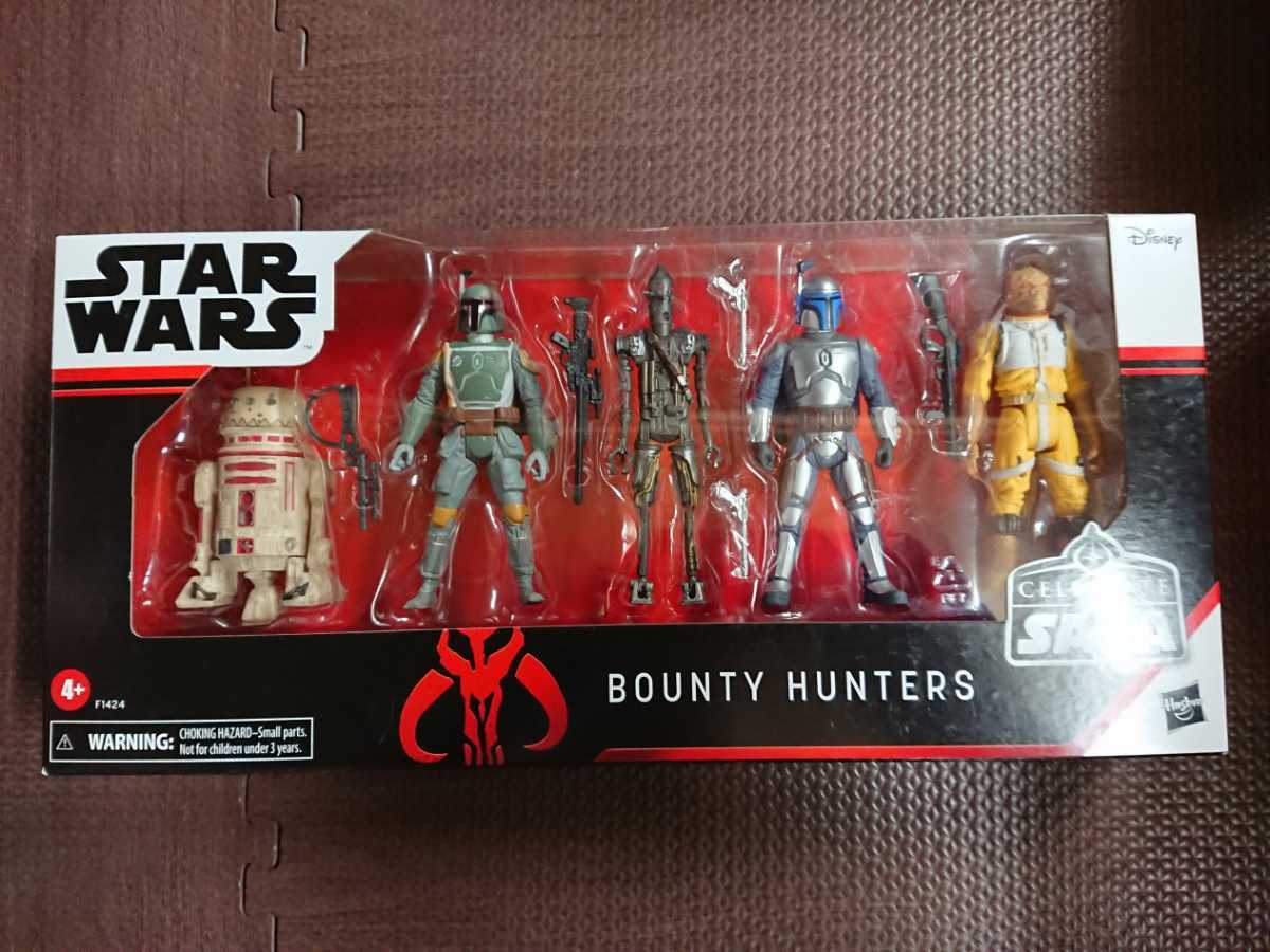 新品未開封！スターウォーズ バウンティーハンター5体セット！ 【公式