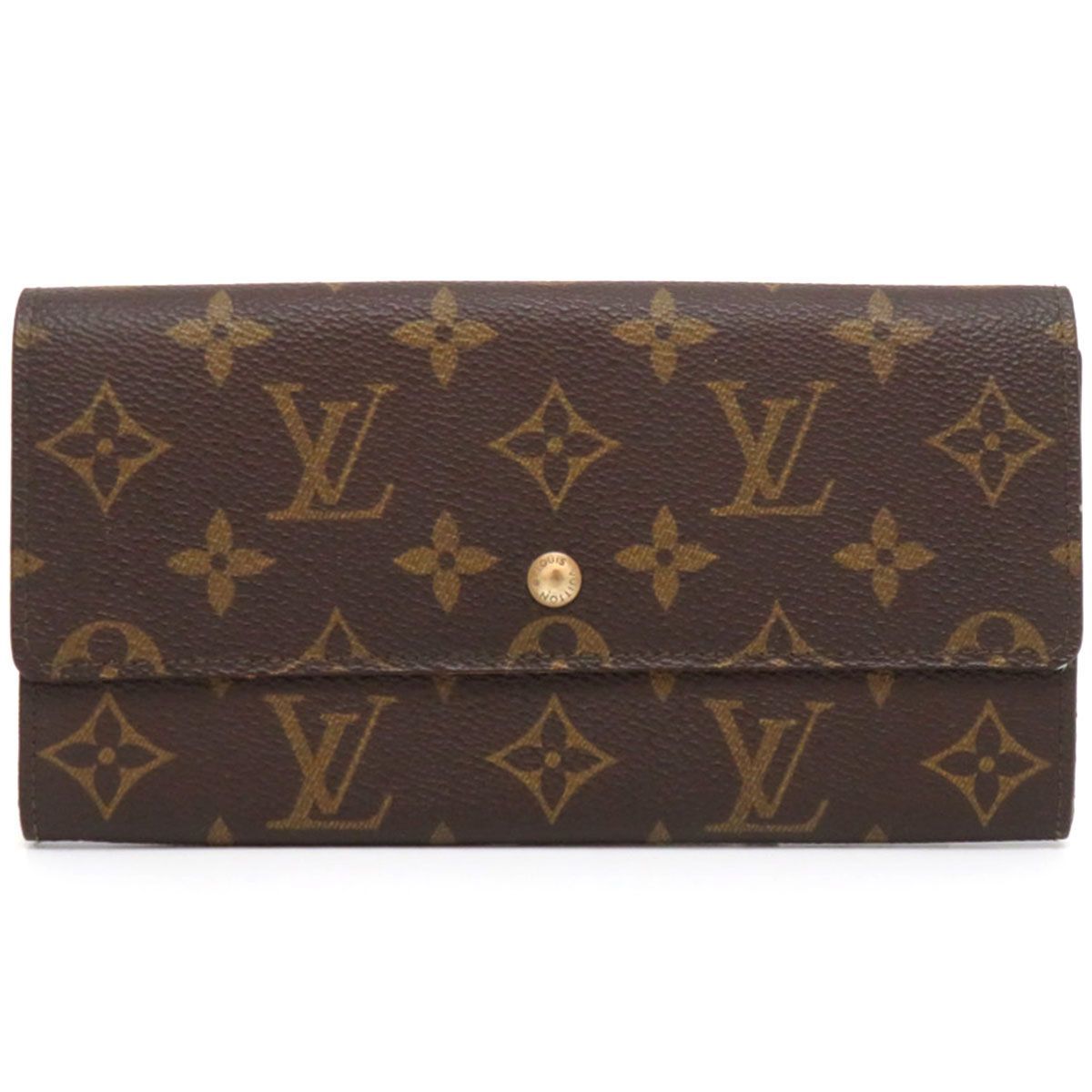 人気SALE，安い ルイヴィトン ポシェット ポルトモネ クレディ モノグラム 二つ折り長財布 ロングウォレット M61724 8912AH 財布(モノグラムライン)｜売買されたオークション情報、yahooの商品情報をアーカイブ 服飾小物