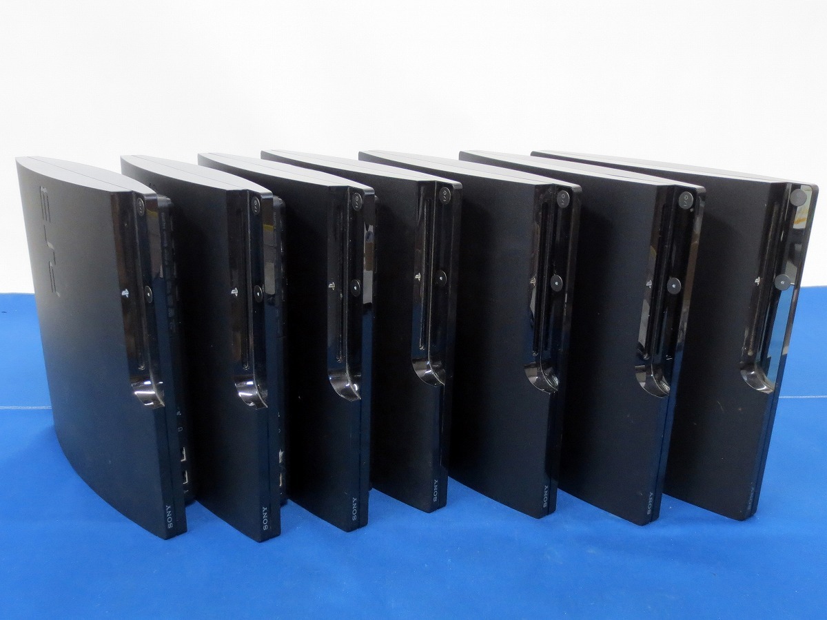 1円～☆PS3本体 7台まとめ売りセット≪1≫ CECH-2500A/2500B/