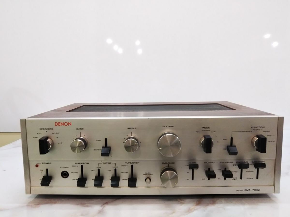大阪直販 △ジャンク品 オーディオ機器 プリメインアンプ DENON PMA