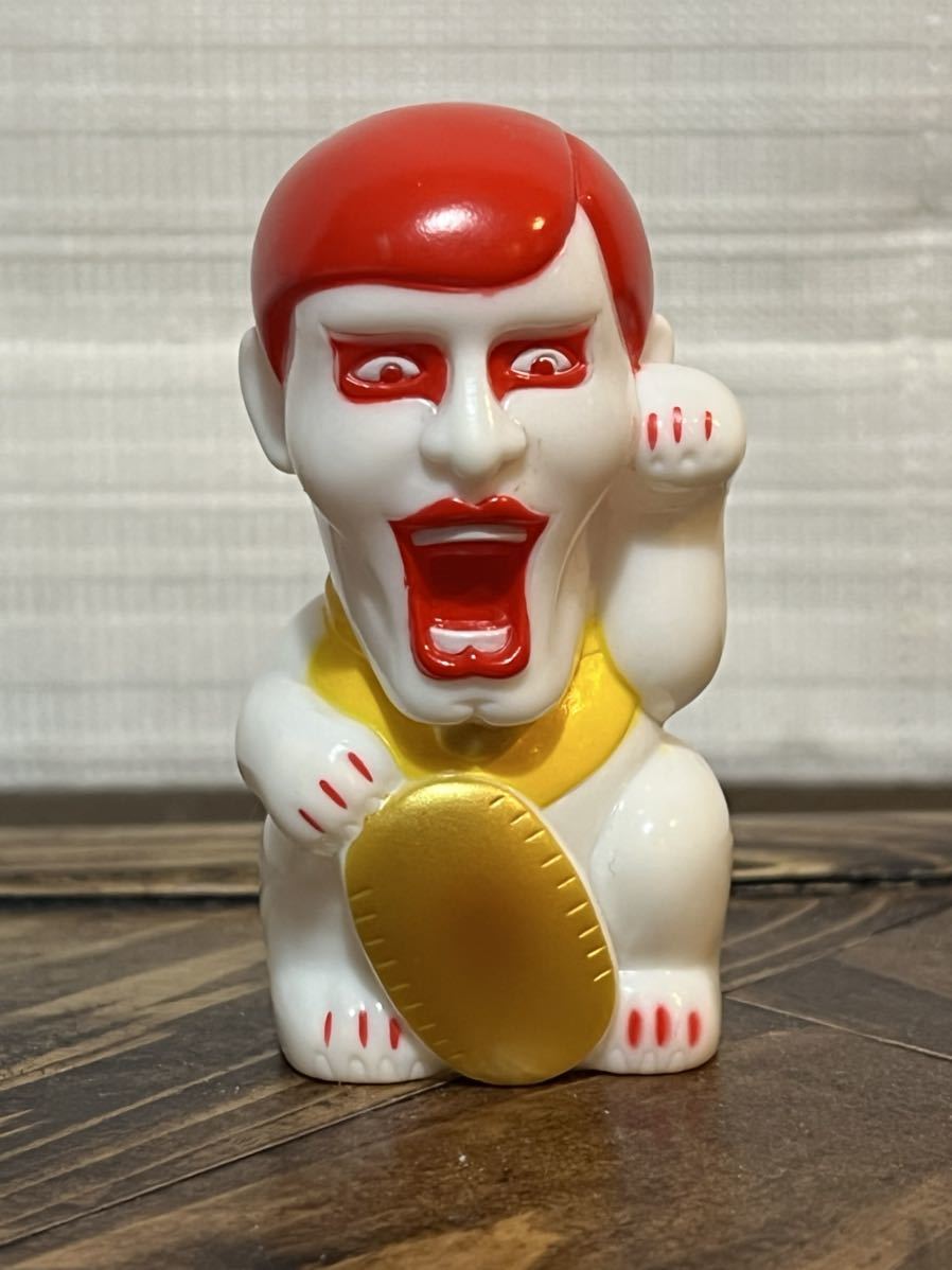 REAL HEAD 化けの富士 ソフビ グリーン成型 紫まわし 真頭玩具 リアル