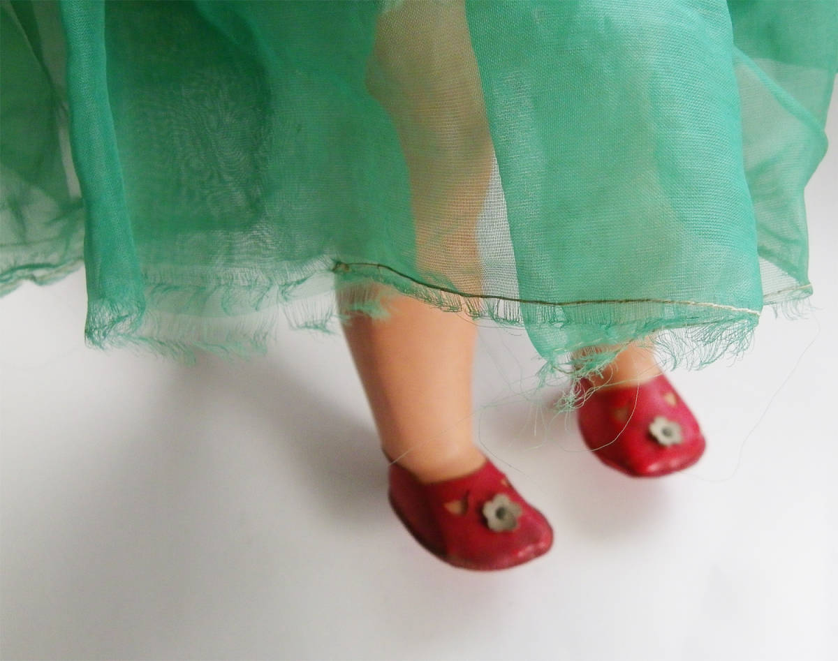 シルトクレート ドイツ セルロイド アンティークドール 1930年代 25cm 