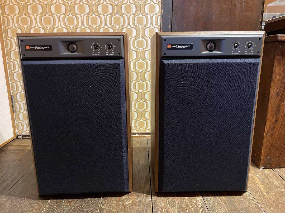 中古美品　JBL　4319　3ウェイブックシェルフ型スピーカー2本セット ペア JBL 0 - □◇名機 30cm Speaker